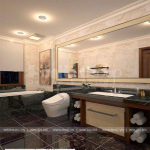 14 Thiết kế nội thất phòng tắm wc sang trọng biệt thự vinhomes imperia vhi 0004