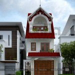 2 Mẫu nhà ống 3 tầng kiểu hiện đại tại hải phòng sh nod 0200