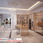 2 Mẫu nội thất phòng bếp ăn đẹp biệt thự vinhomes imperia vhi 0004