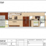 4 Bản vẽ tầng 2 nhà ống mái dốc kiểu hiện đại tại hải phòng sh nod 0200