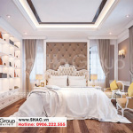 Giường ngủ sang chảnh trong Vinhome