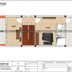 5 Mặt bằng tầng 3 nhà ống hiện đại 4 phòng ngủ tại hải phòng sh nod 0200