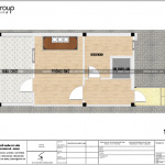 7 Bản vẽ tầng tum nhà ống 5 tầng kiểu hiện đại tại hải phòng sh nod 0199