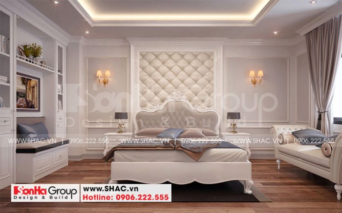 7 Cách bố trí nội thất phòng ngủ 2 biệt thự khu đô thị vinhomes imperia vhi 0004 (2)