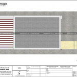 8 Mặt bằng tầng mái nhà ống hiện đại có tầng lửng tại hải phòng sh nod 0199