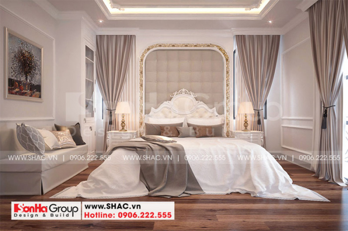 9 Mẫu nội thất phòng ngủ đẹp biệt thự khu đô thị vinhomes imperia vhi 0004