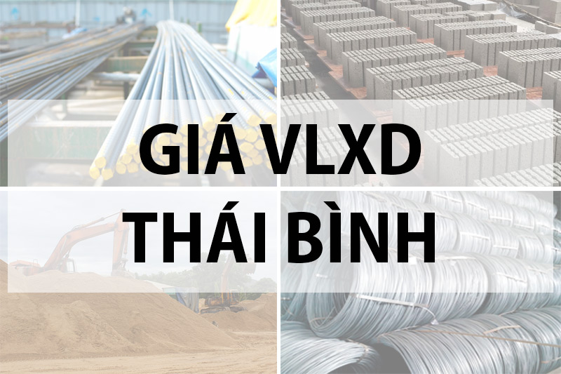 Giá vật liệu xây dựng tại Thái Bình tháng 10/2019 - SHAC