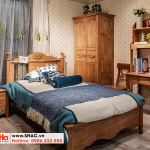 10 Mẫu giường ngủ gỗ tự nhiên chất lượng cao
