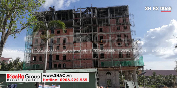 3 Ảnh thi công khách sạn 3 sao đẹp tại phú quốc sh ks 0068