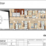 7 Mặt bằng tầng lửng khách sạn tân cổ điển tại phú quốc sh ks 0068