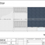 8 Bản vẽ tầng mái nhà ống hiện đại đẹp tại hà nội sh nod 0202