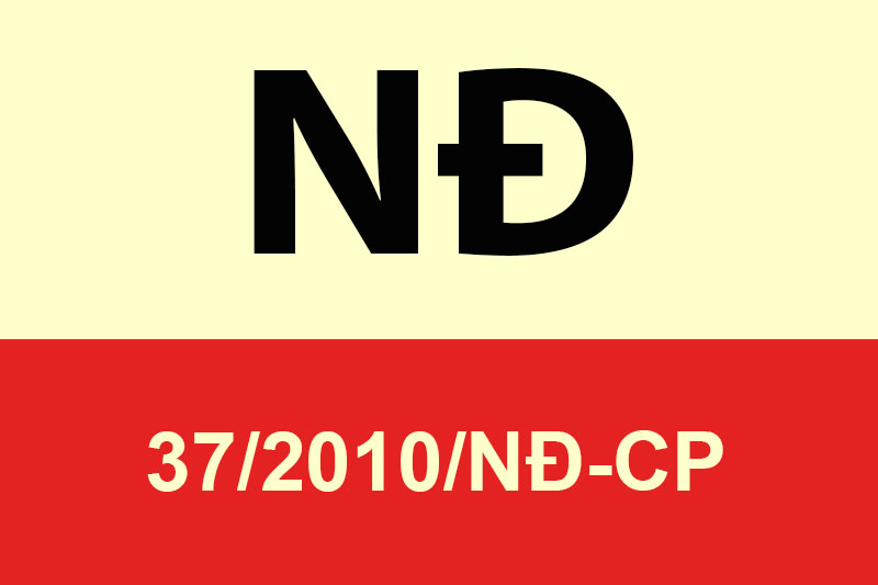 Nghị định 37/2010/NĐ-CP về lập, thẩm định, phê duyệt và quản lý quy ...