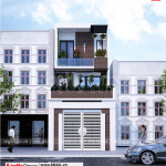 1 Thiết kế nhà ống hiện đại đẹp tại hải phòng sh nod 0203