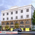 1 Thiết kế tòa nhà văn phòng công ty đẹp tại hải phòng sh vp 0037