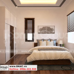 12 Mẫu nội thất phòng ngủ giúp việc biệt thự khu đô thị waterfront wfc 007