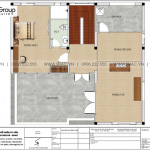 18 Bản vẽ tầng 3 biệt thự khu đô thị waterfront hải phòng wfc 007