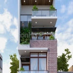 2 Mẫu nhà ống hiện đại 5 tầng tại lạng sơn sh nod 0206