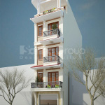 2 Mẫu nhà ống tân cổ điển 5 tầng tại hà nội sh nop 0192