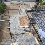 3 Ảnh thực tế thi công biệt thự tân cổ điển mặt tiền 8,55m tại thái bình sh btp 0141