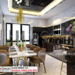 3 Không gian nội thất phòng bếp sang trọng khu đô thị waterfront wfc 0006