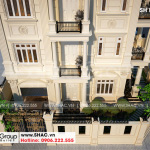 3 Phối cảnh biệt thự tân cổ điển 2 mặt tiền tại hà nội sh btp 0142