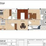 4 Bản vẽ tầng 2 nhà ống kiểu tân cổ điển đẹp tại sài gòn sh nop 0193