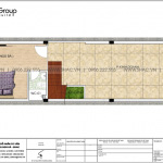 4 Mặt bằng tầng 1 nhà ống phong cách tân cổ điển đẹp tại hà nội sh nop 0192