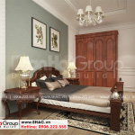 5 Cách bố trí nội thất phòng ngủ 3 nhà ống tân cổ điển tại sài gòn sh nop 0193