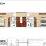 5 Mặt bằng tầng 3 nhà ống hiện đại đẹp tại hải phòng sh nod 0205