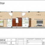 6 Mặt bằng tầng 3 nhà ống tân cổ điển mặt tiền 4,4m tại hà nội sh nop 0192