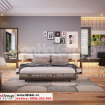 6 Thiết kế nội thất phòng ngủ 1 biệt thự sang trọng wfc 0007