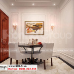 7 Mẫu nội thất sảnh thang nhà ống tân cổ điển mái thái tại sài gòn sh nop 0193