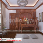 8 Không gian phòng thờ nhà ống tân cổ điển mặt tiền 6m tại sài gòn sh nop 0193