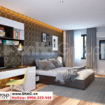 9 Cách trang trí nội thất phòng ngủ 3 đẹp tại waterfront wfc 007