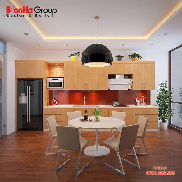 Bày trí nội thất phòng bếp  nhỏ đẹp và tiện ích với xu hướng hiện đại tiện nghi, chi phí đầu tư hợp lý nhất 