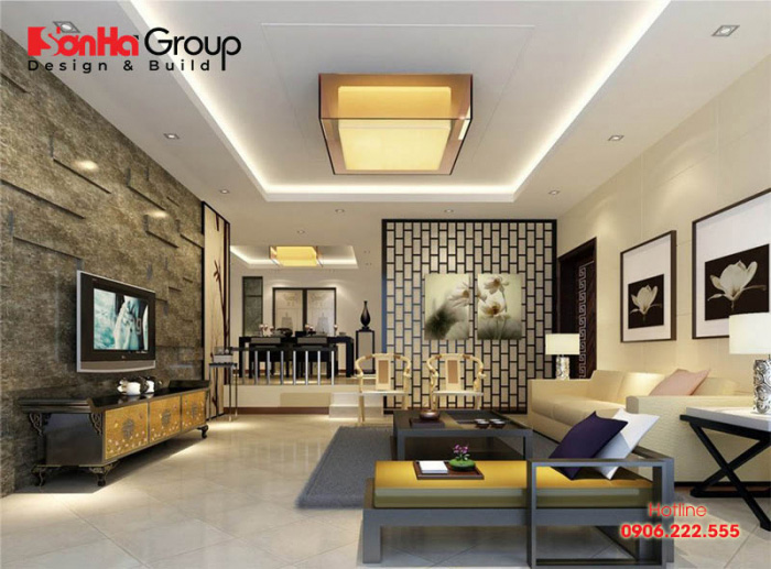 Không gian đẹp phòng khách thiết kế hiện đại và sang trọng 10