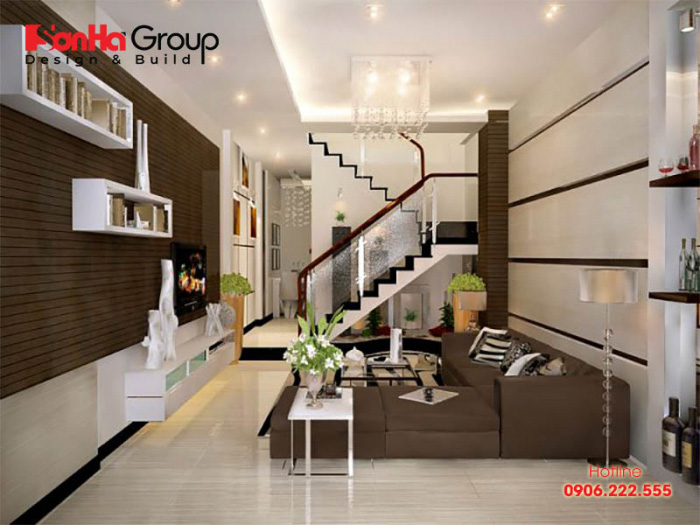 Không gian đẹp phòng khách thiết kế hiện đại và sang trọng 14