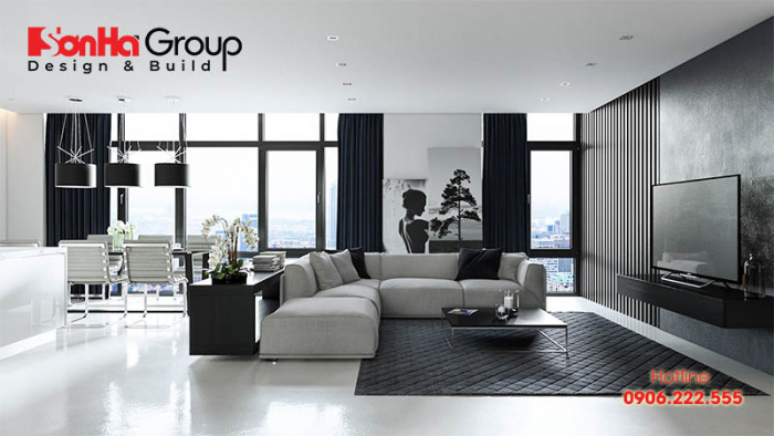 Không gian đẹp phòng khách thiết kế hiện đại và sang trọng 19