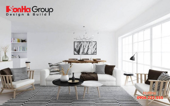 Không gian đẹp phòng khách thiết kế hiện đại và sang trọng 30