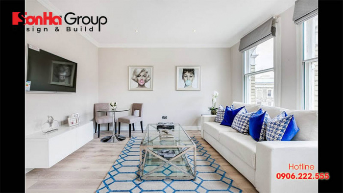 Không gian đẹp phòng khách thiết kế hiện đại và sang trọng 4