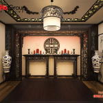 Mẫu bàn thờ đẹp cho gia chủ tuổi Thân   mẫu 15