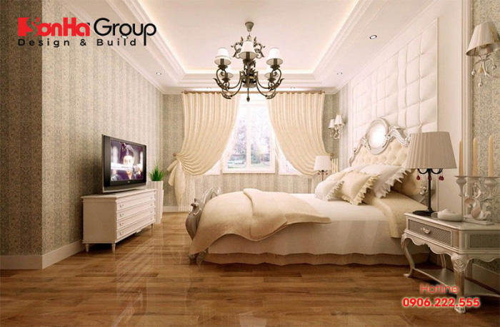 Ý tưởng trang trí nội thất phòng ngủ phong cách tân cổ điển đẹp được ưa chuộng nhất hiện nay