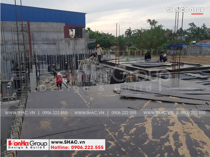 1 Ảnh thi công biệt thự vườn tại hải phòng sh btp 0143