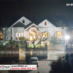 1 Ảnh thực tế biệt thự tân cổ điển đẹp tại hải phòng sh btp 0143