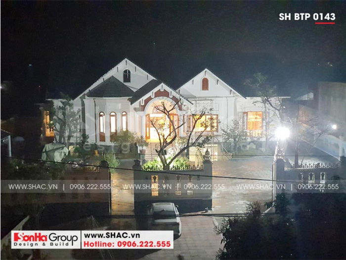 1 Ảnh thực tế biệt thự tân cổ điển đẹp tại hải phòng sh btp 0143
