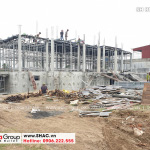 1 Ảnh thực tế thi công biệt thự mái thái tại hải phòng sh btp 0143