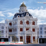 1 Thiết kế biệt thự lâu đài đẹp tại hà nội sh btld 0040