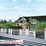 1 Thiết kế biệt thự tân cổ điển đẹp tại hải phòng sh btp 0143