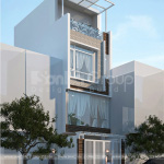 1 Thiết kế nhà ống hiện đại đẹp tại quảng ninh sh nod 0208