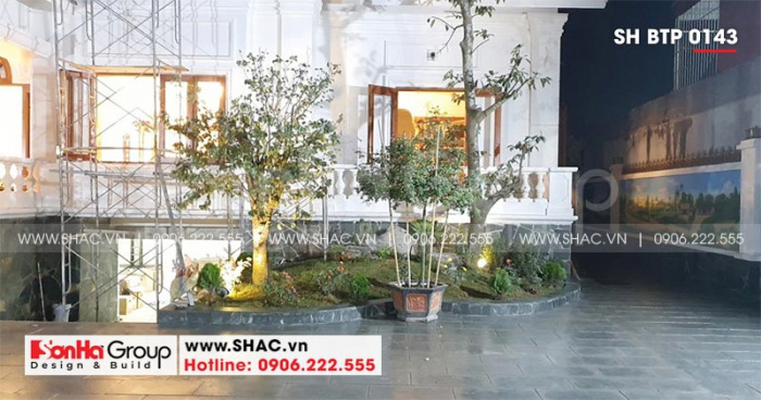 2 Ảnh thi công biệt thự tân cổ điển mái thái tại hải phòng sh btp 0143